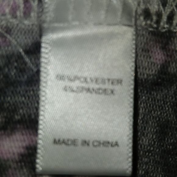 Koolaburra by UGG Gray Tie Dye Oversized T-shirt - Picture 6 of 6